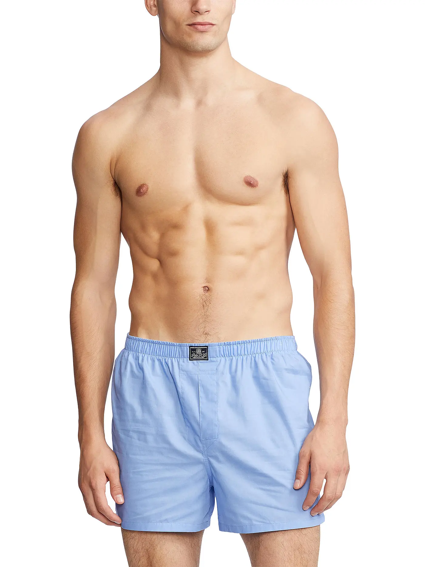 POLO RALPH LAUREN | Boxershorts 3er Pkg weiss hellblau marine | 